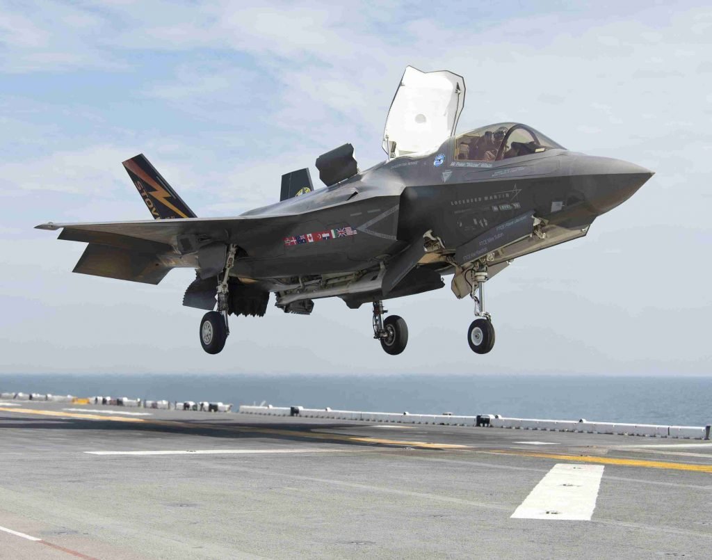 F35 vertical take-off and Landing 